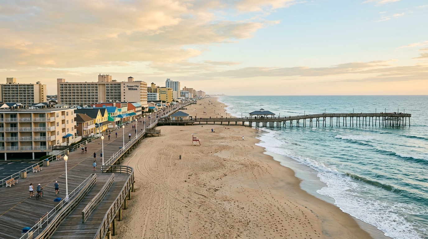 Ocean City Boardwalk and Pier